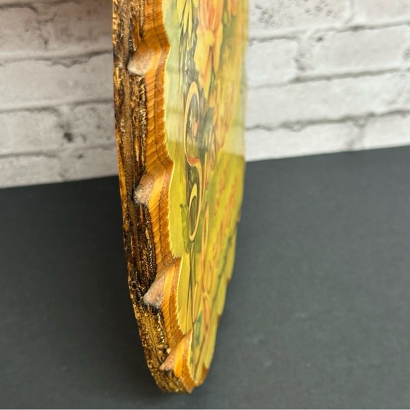 SISTERS are Forever by Gail Munro DeCoupage Wood Oval Plaque Wall Hanging - Picture 4 of 9